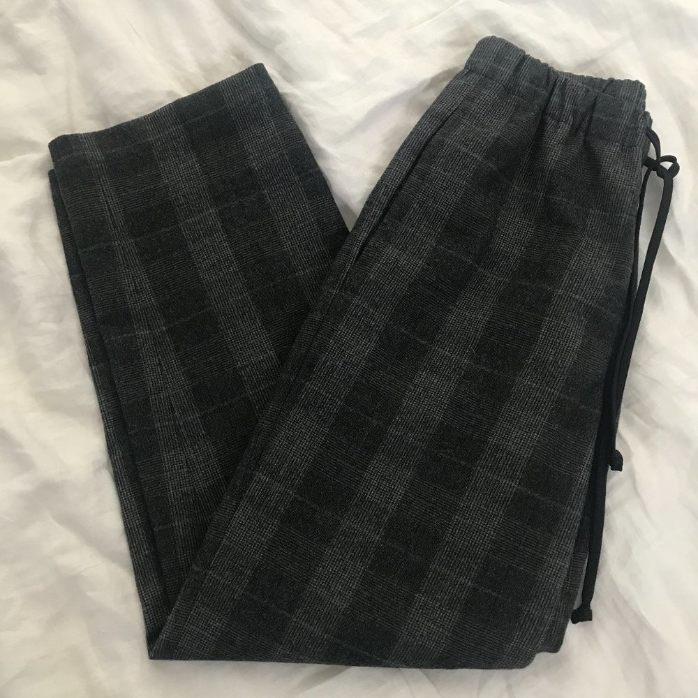 Aritzia Babaton drawstring cropped pants